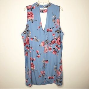 Plus Size Floral Dress